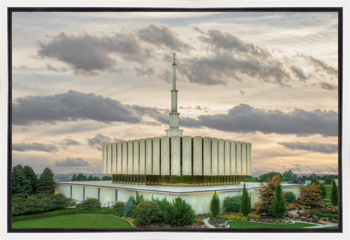 Provo Utah Temple His Sacred Place Gallery Wrap