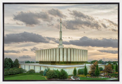 Provo Utah Temple His Sacred Place Gallery Wrap