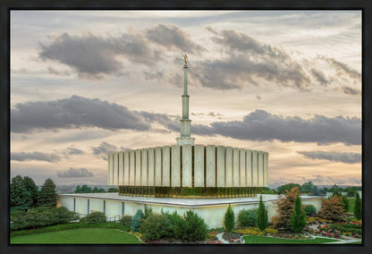 Provo Utah Temple His Sacred Place Gallery Wrap