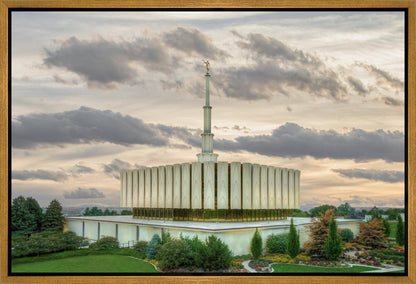 Provo Utah Temple His Sacred Place Gallery Wrap