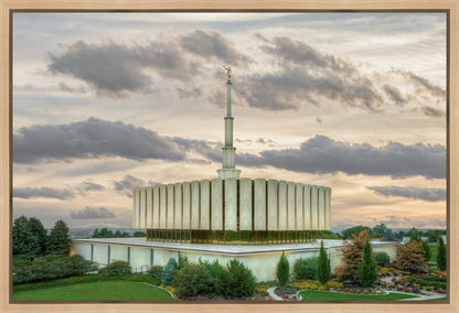 Provo Utah Temple His Sacred Place Gallery Wrap