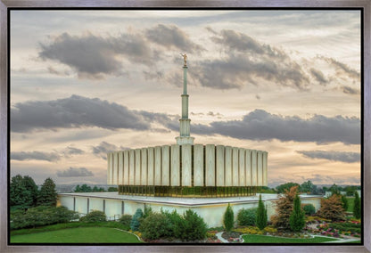 Provo Utah Temple His Sacred Place Gallery Wrap