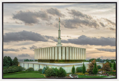 Provo Utah Temple His Sacred Place Gallery Wrap