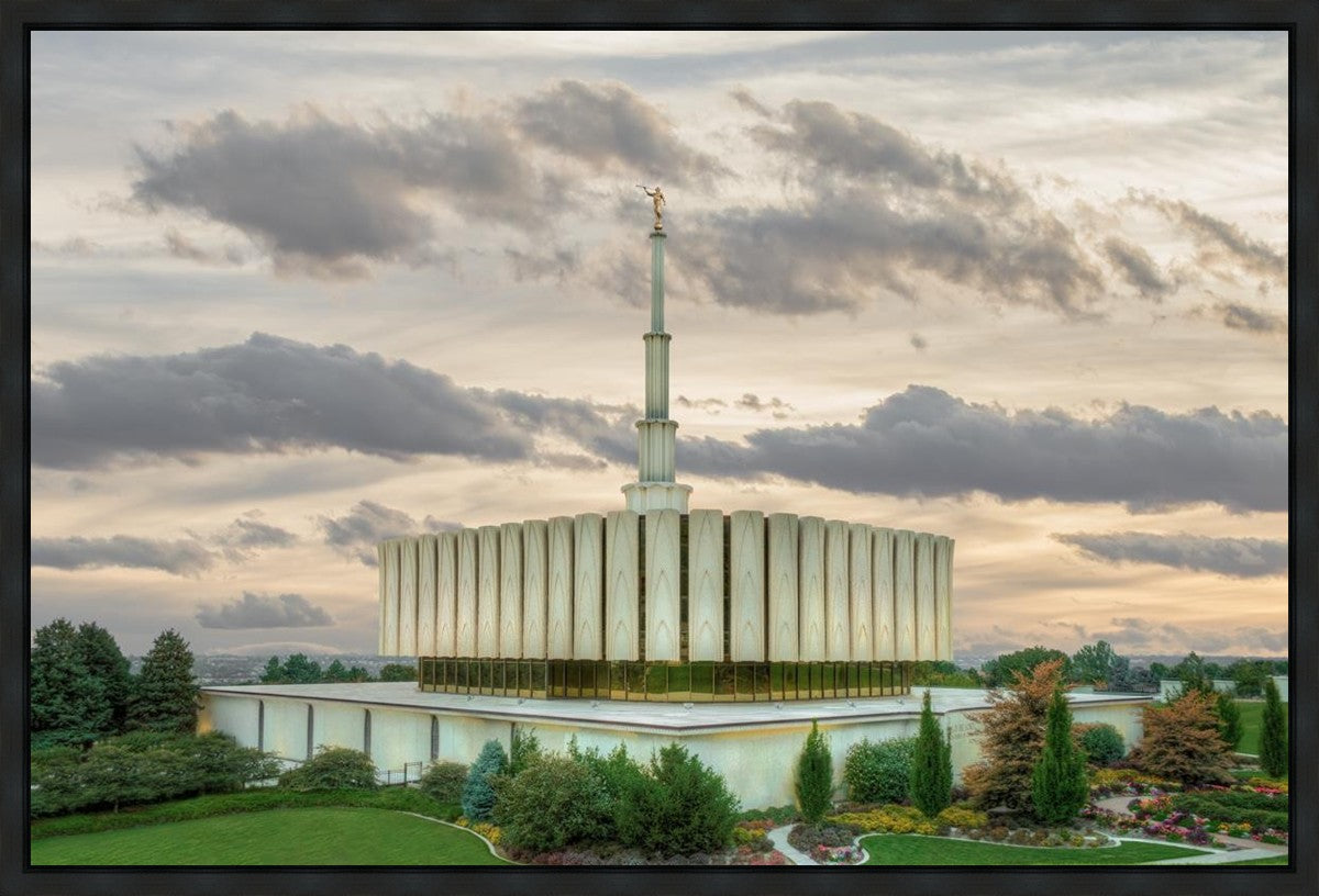 Provo Utah Temple His Sacred Place Gallery Wrap