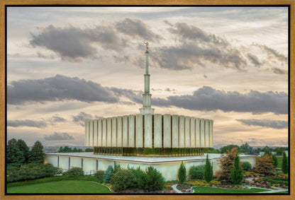 Provo Utah Temple His Sacred Place Gallery Wrap