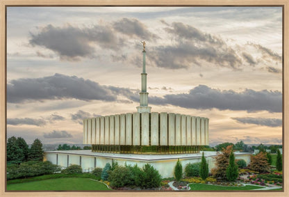 Provo Utah Temple His Sacred Place Gallery Wrap
