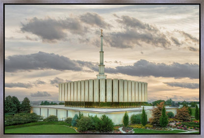 Provo Utah Temple His Sacred Place Gallery Wrap
