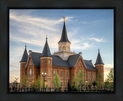 Provo City Center Utah Temple the Lord's Holy House Gallery Wrap