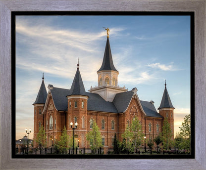 Provo City Center Utah Temple the Lord's Holy House Gallery Wrap