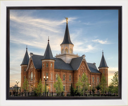 Provo City Center Utah Temple the Lord's Holy House Gallery Wrap