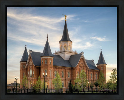 Provo City Center Utah Temple the Lord's Holy House Gallery Wrap