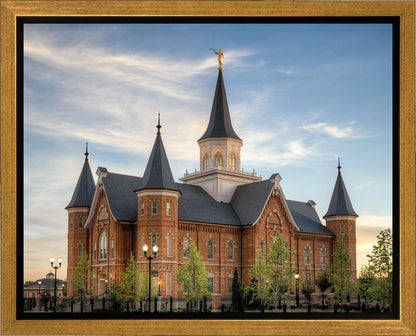 Provo City Center Utah Temple the Lord's Holy House Gallery Wrap