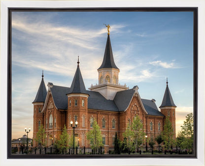 Provo City Center Utah Temple the Lord's Holy House Gallery Wrap