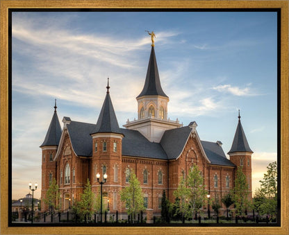 Provo City Center Utah Temple the Lord's Holy House Gallery Wrap