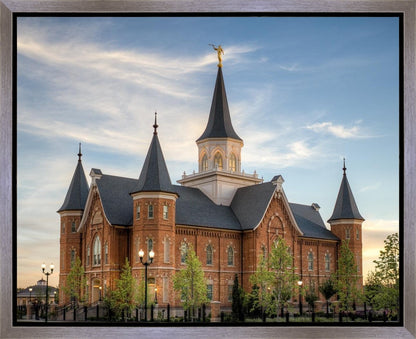 Provo City Center Utah Temple the Lord's Holy House Gallery Wrap