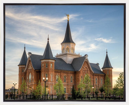 Provo City Center Utah Temple the Lord's Holy House Gallery Wrap