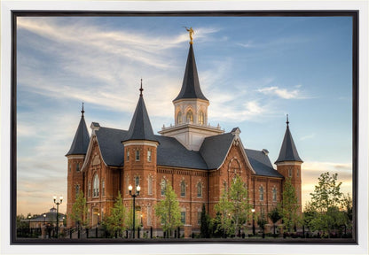 Provo City Center Utah Temple the Lord's Holy House Gallery Wrap