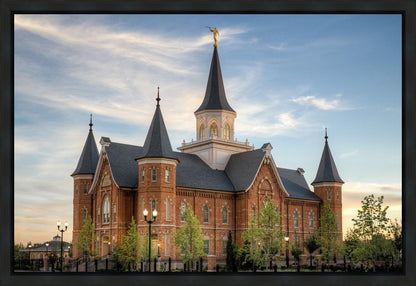 Provo City Center Utah Temple the Lord's Holy House Gallery Wrap