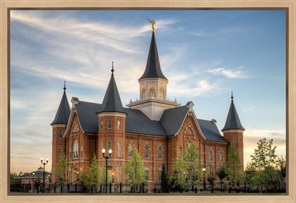 Provo City Center Utah Temple the Lord's Holy House Gallery Wrap