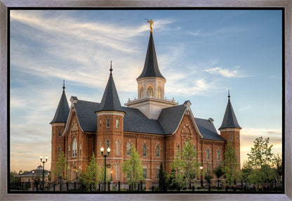 Provo City Center Utah Temple the Lord's Holy House Gallery Wrap