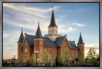 Provo City Center Utah Temple the Lord's Holy House Gallery Wrap