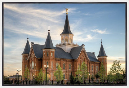 Provo City Center Utah Temple the Lord's Holy House Gallery Wrap