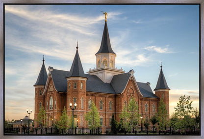 Provo City Center Utah Temple the Lord's Holy House Gallery Wrap