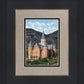 Provo City Center Utah Temple Y Mountain Portrait