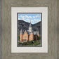 Provo City Center Utah Temple Y Mountain Portrait