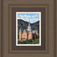 Provo City Center Utah Temple Y Mountain Portrait