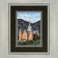 Provo City Center Utah Temple Y Mountain Portrait