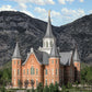 Provo City Center Utah Temple Y Mountain Portrait