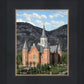 Provo City Center Utah Temple Y Mountain Portrait