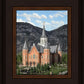 Provo City Center Utah Temple Y Mountain Portrait