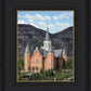 Provo City Center Utah Temple Y Mountain Portrait