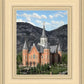 Provo City Center Utah Temple Y Mountain Portrait