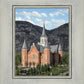 Provo City Center Utah Temple Y Mountain Portrait