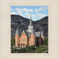 Provo City Center Utah Temple Y Mountain Portrait