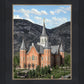 Provo City Center Utah Temple Y Mountain Portrait
