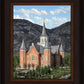 Provo City Center Utah Temple Y Mountain Portrait