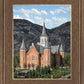 Provo City Center Utah Temple Y Mountain Portrait
