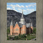 Provo City Center Utah Temple Y Mountain Portrait