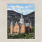 Provo City Center Utah Temple Y Mountain Portrait