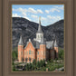 Provo City Center Utah Temple Y Mountain Portrait