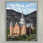 Provo City Center Utah Temple Y Mountain Portrait