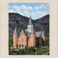 Provo City Center Utah Temple Y Mountain Portrait