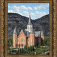 Provo City Center Utah Temple Y Mountain Portrait