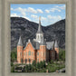 Provo City Center Utah Temple Y Mountain Portrait