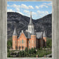Provo City Center Utah Temple Y Mountain Portrait