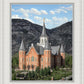 Provo City Center Utah Temple Y Mountain Portrait